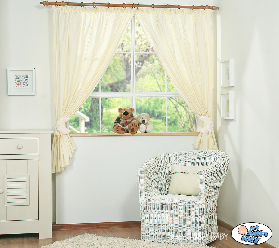 Curtains for baby room- Good night cream