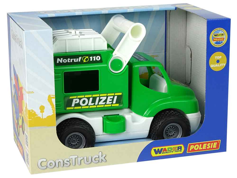Police Car ConsTruck Green Polesie 41906