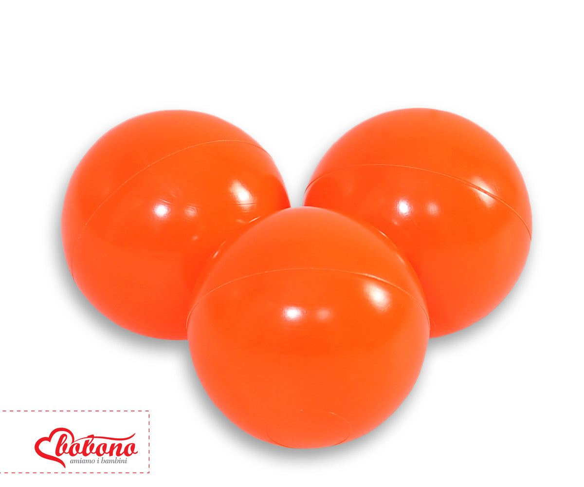 Plastic balls for the dry pool 50pcs - orange