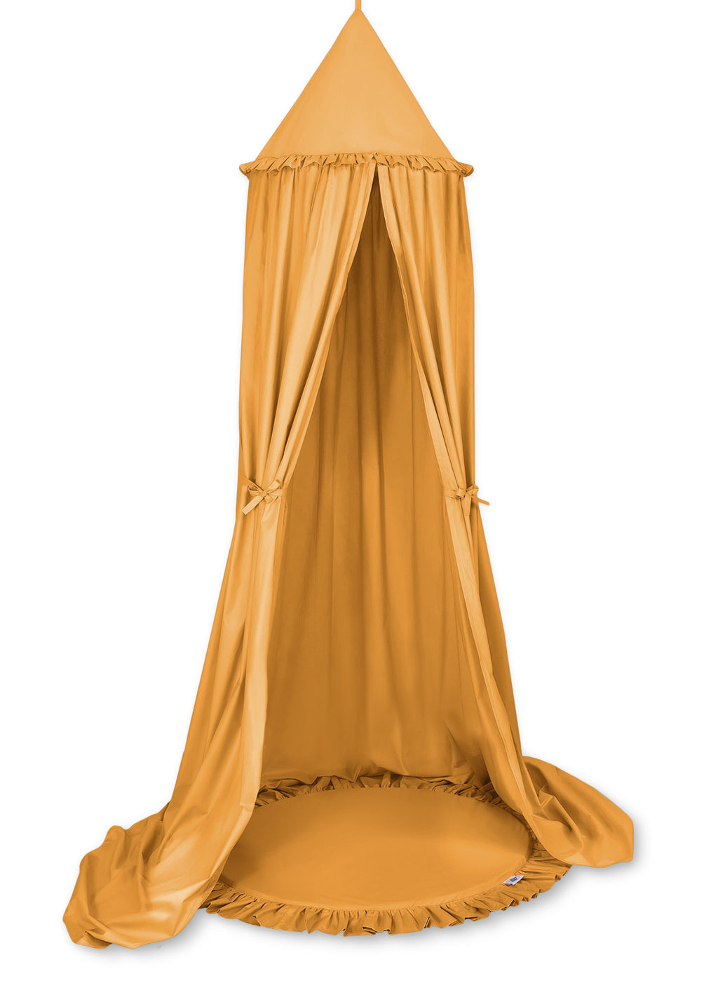 Floor play mat - honey yellow