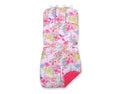 Double-sided cart insert BOBONO -  hummingbirds in flowers/rosa