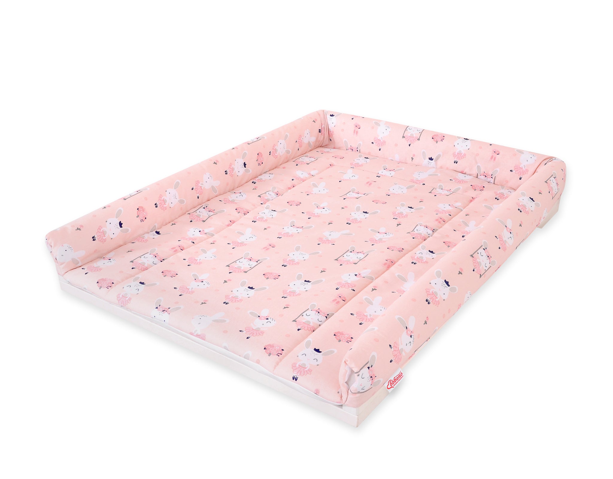 Changing mat for changing table - ballerinas pink/powder pink
