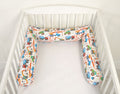 Roller bumper for baby bed - construction site