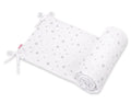 Universal bumper for cot - mini gray stars