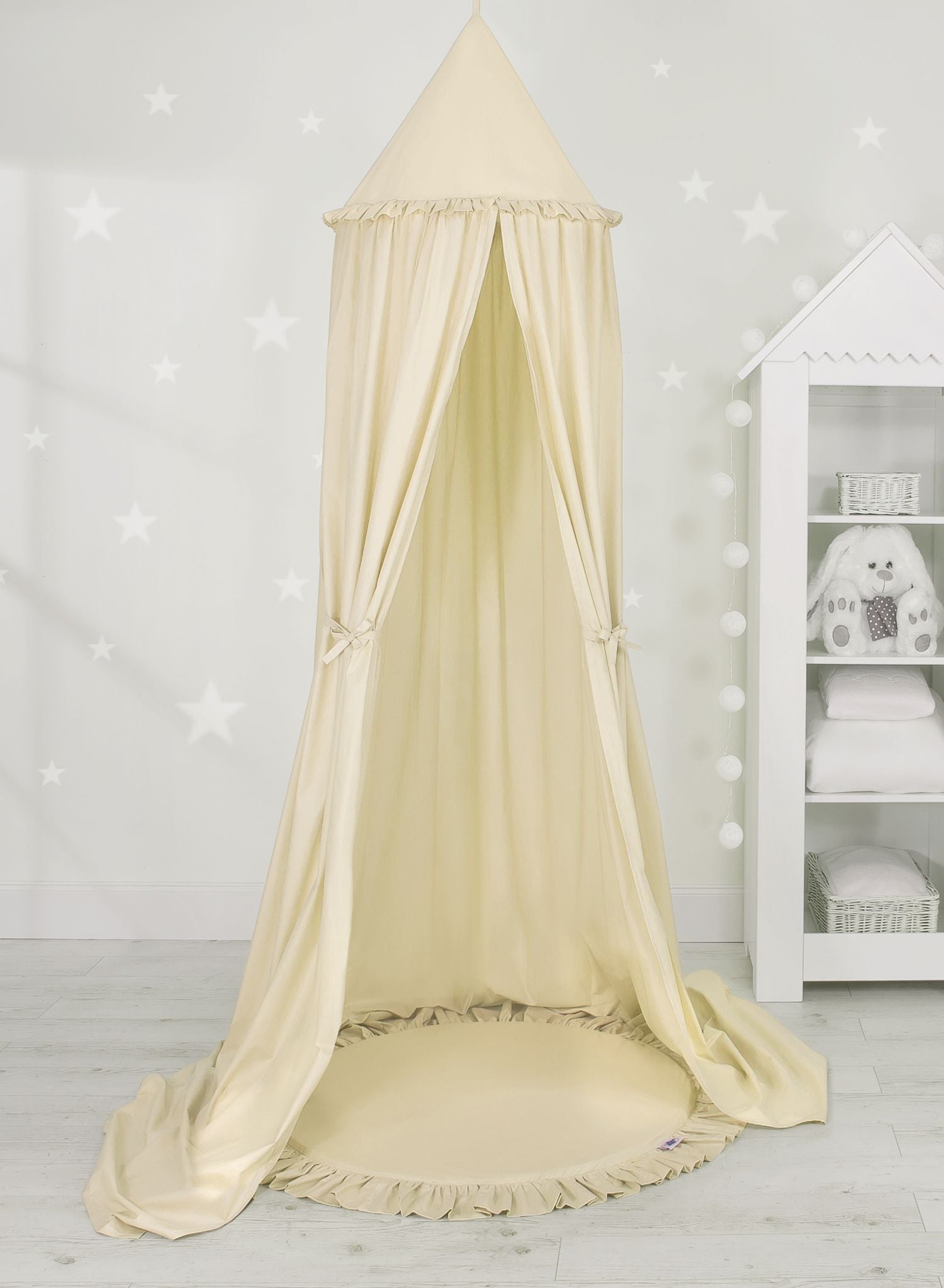 Floor play mat - cream