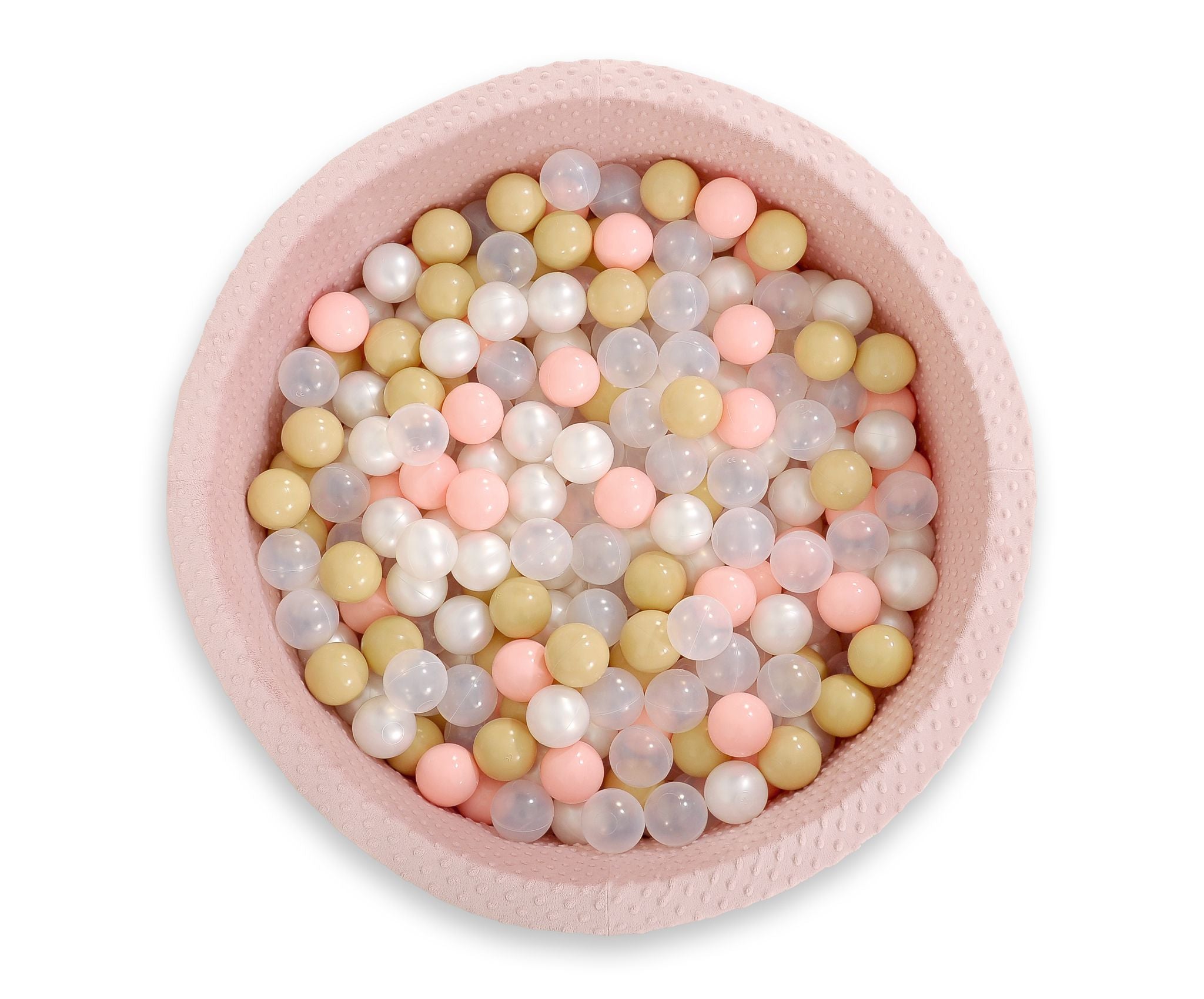 Plastic balls for the dry pool 50pcs - beige