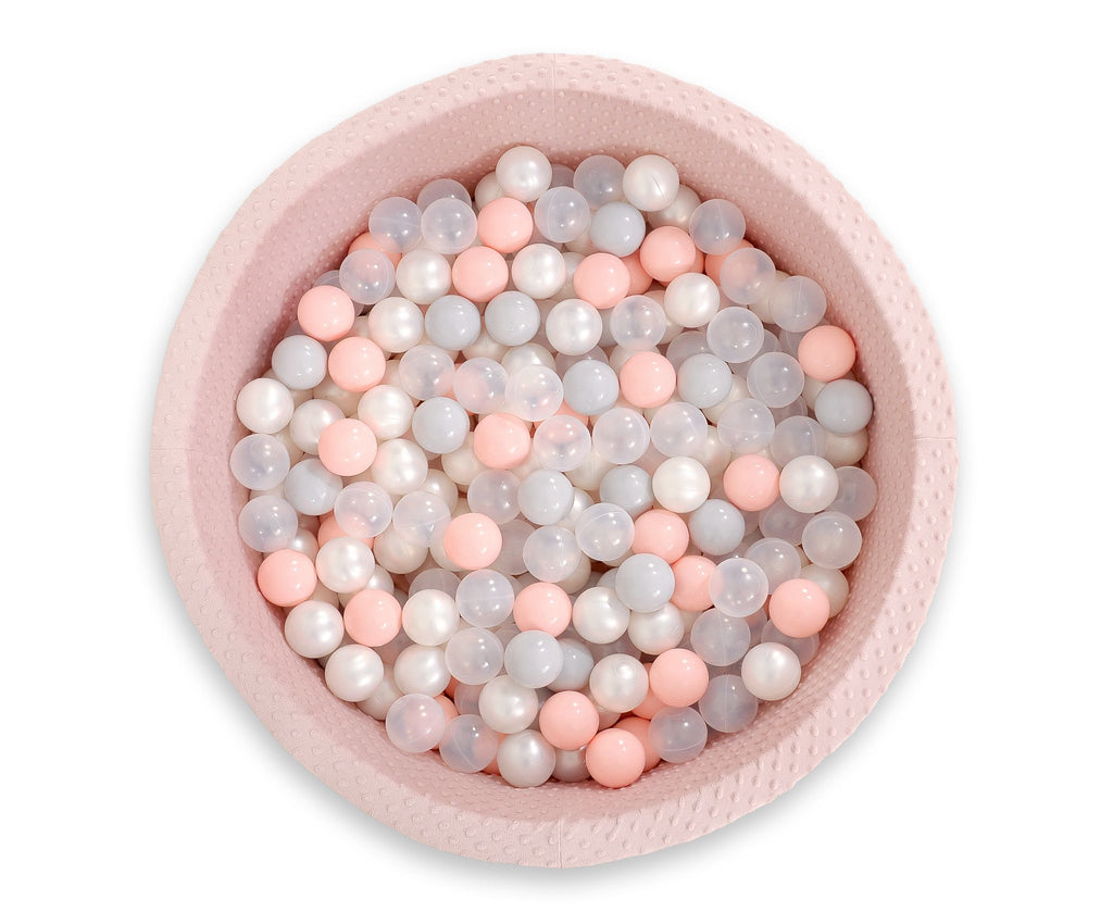 Plastic balls for the dry pool 50pcs - blush