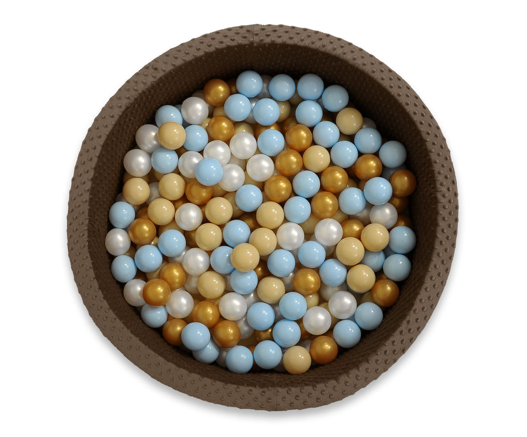 Plastic balls for the dry pool 50pcs - beige