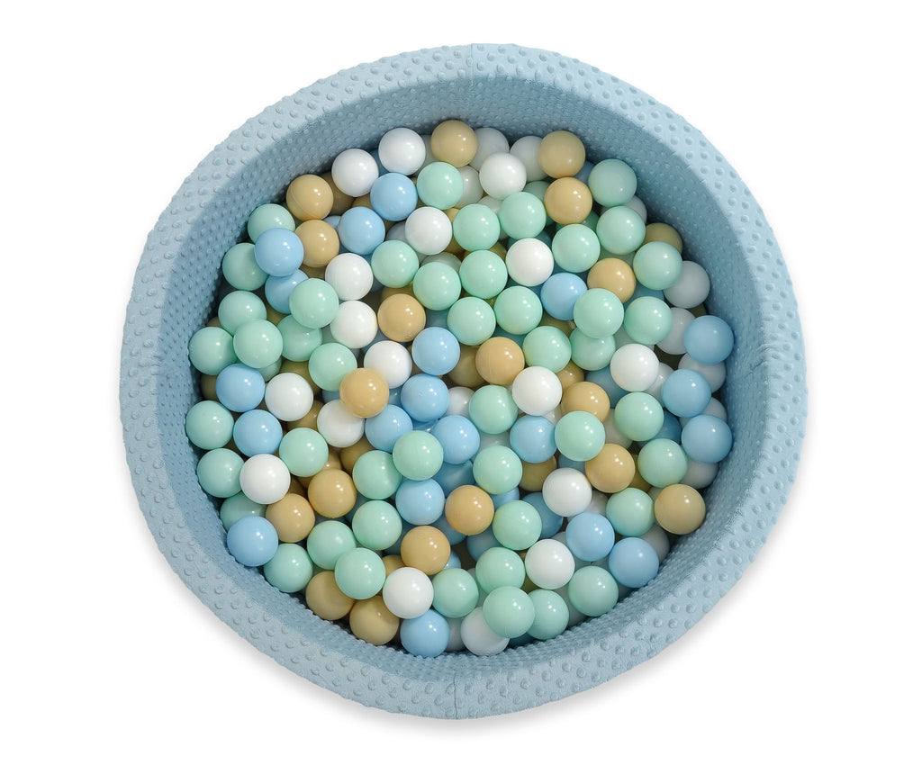 Plastic balls for the dry pool 50pcs - light mint