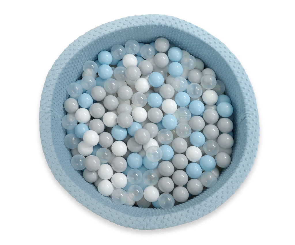 Plastic balls for the dry pool 50pcs - transparent