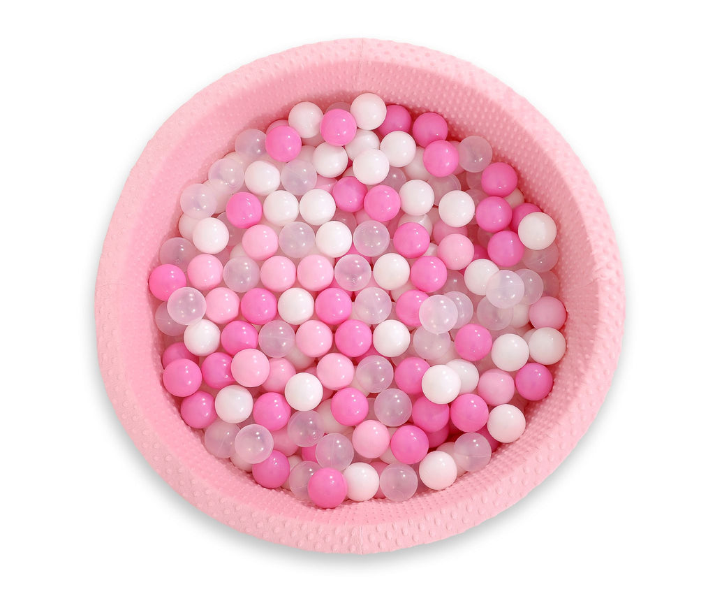 Plastic balls for the dry pool 50pcs - transparent