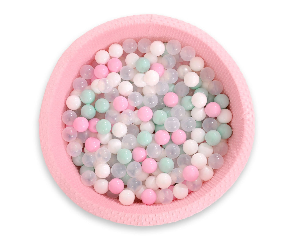 Plastic balls for the dry pool 50pcs - light mint