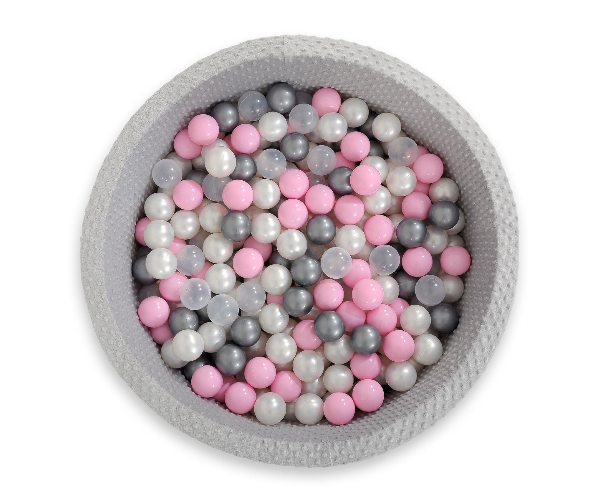 Plastic balls for the dry pool 50pcs - light pink