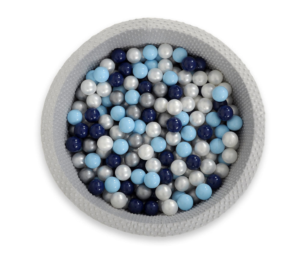 Plastic balls for the dry pool 50pcs - light blue