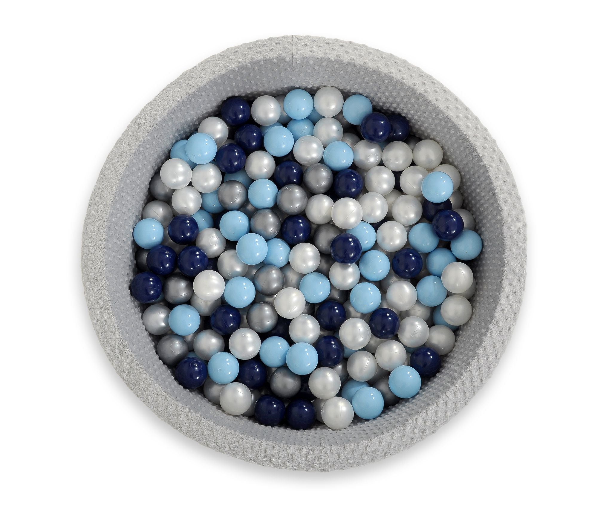Plastic balls for the dry pool 50pcs - light blue