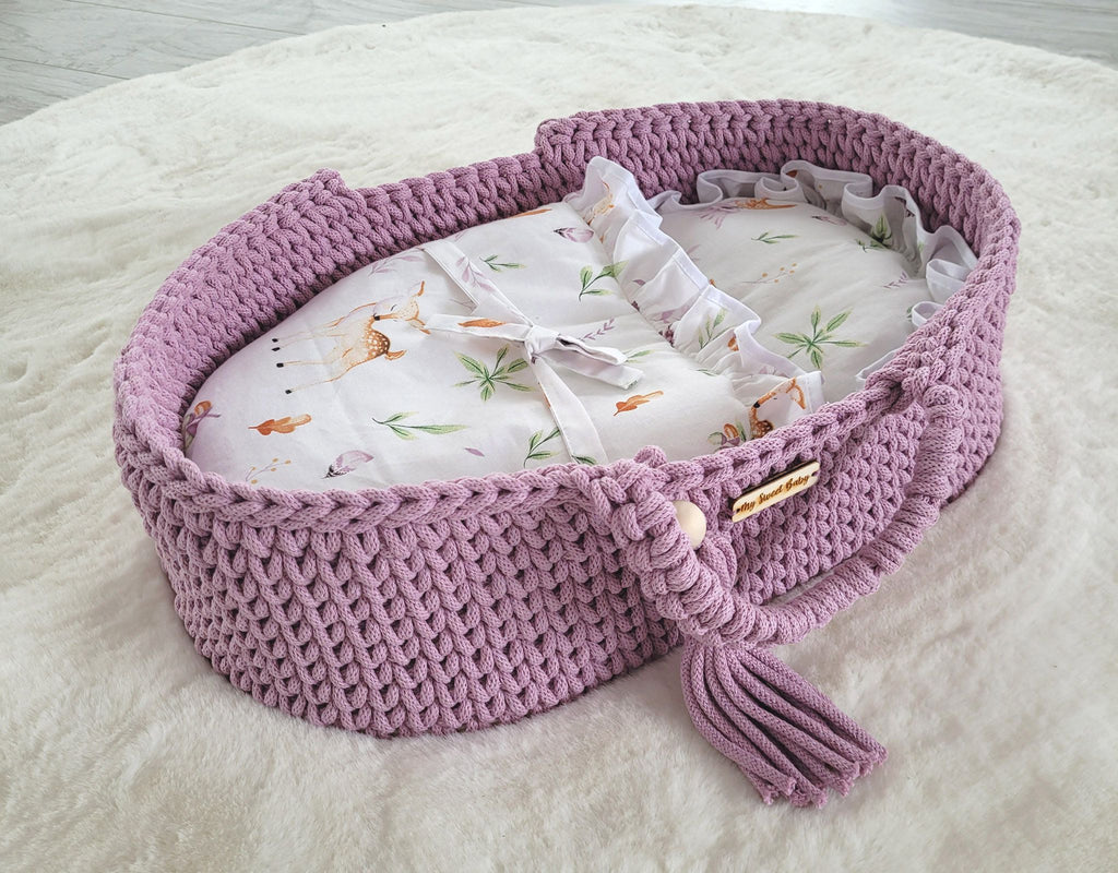 Baby doll swaddling blanket - forest softness