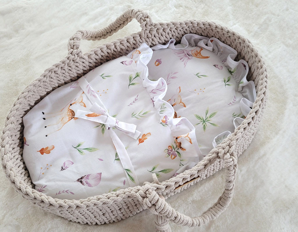 Baby doll swaddling blanket - forest softness