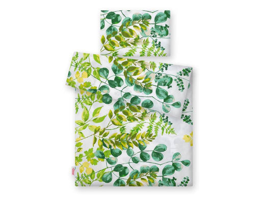 Baby cotton bedding set 2-pcs 120x90 cm- eucalyptus