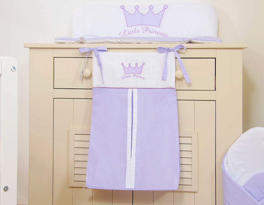 Diaper bag- Little Prince/Princess lilac