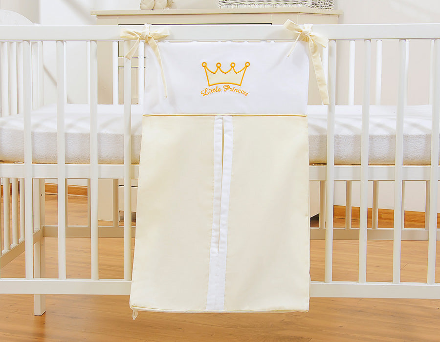 Diaper bag- Little Prince/Princess cream