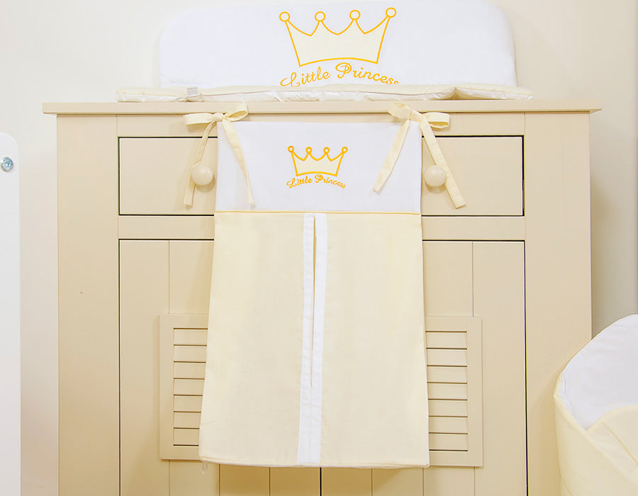 Diaper bag- Little Prince/Princess cream