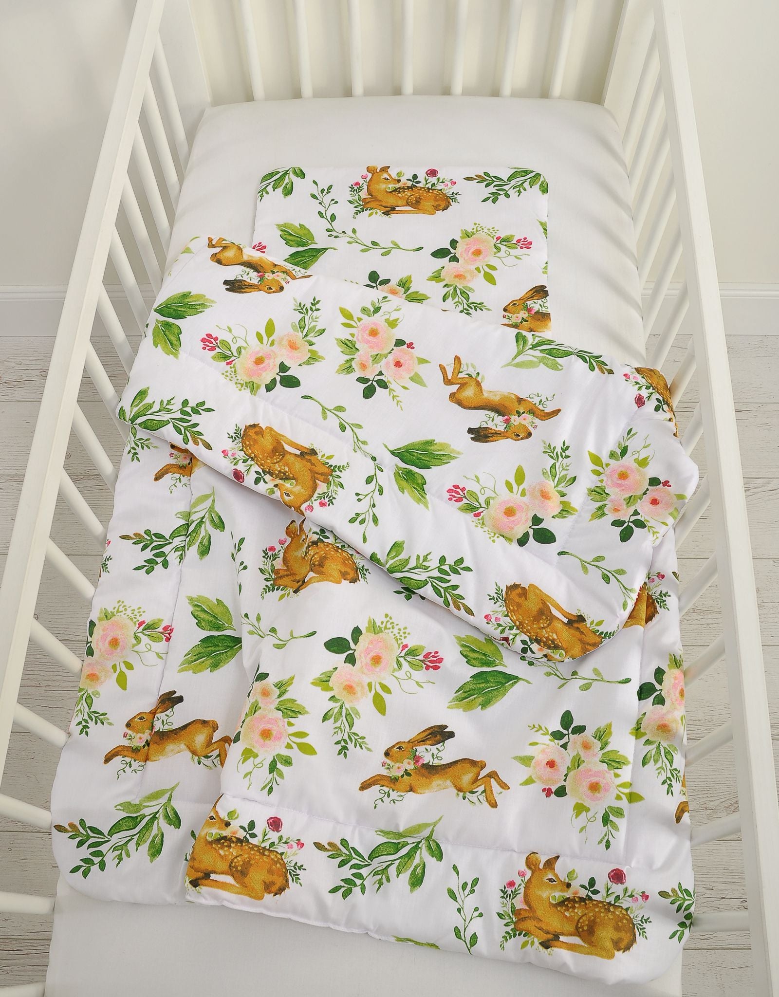Bedding set 2-pcs with filling 135x100 cm - in the forest