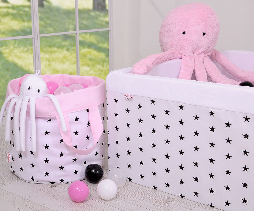 Cuddly octopus big - pink - smooth minky