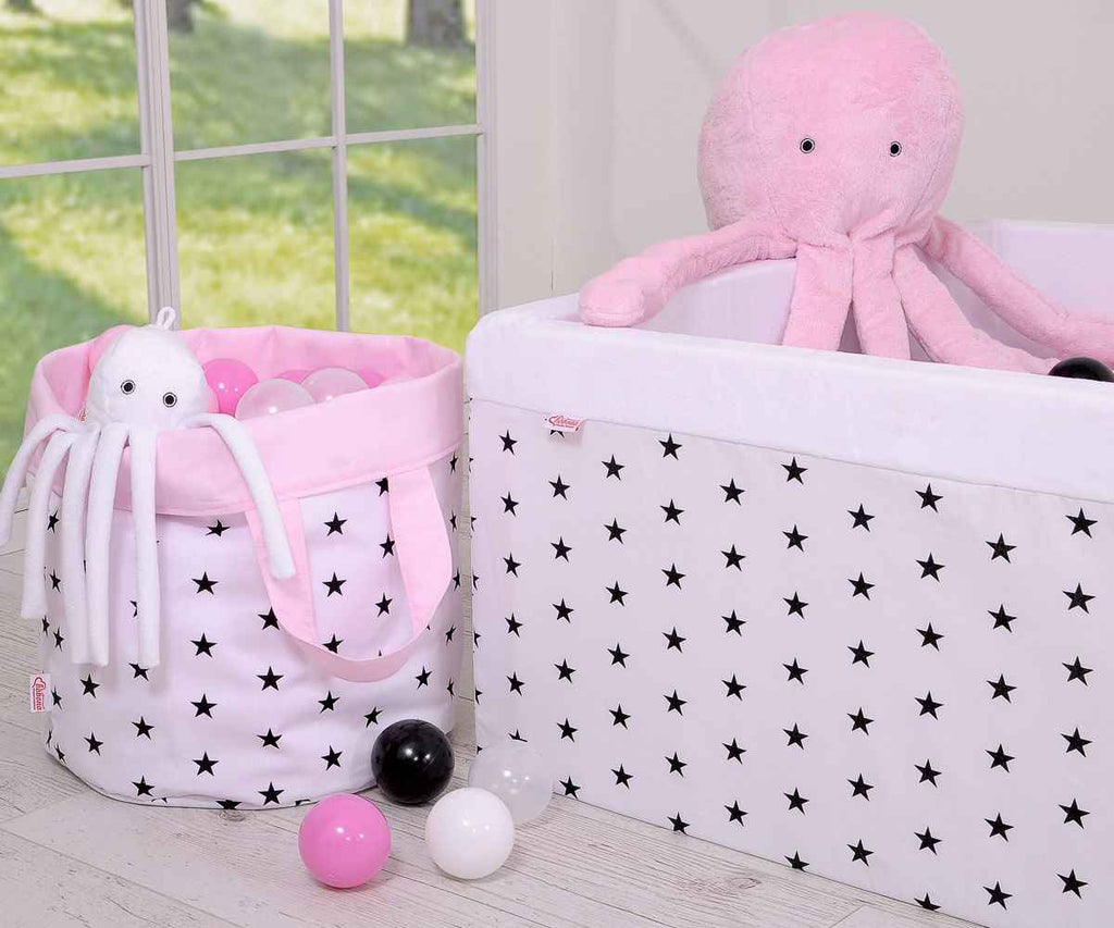 Cuddly octopus big - pink - smooth minky