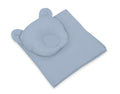 Blanket with pillow - 2pcs set - pastel blue