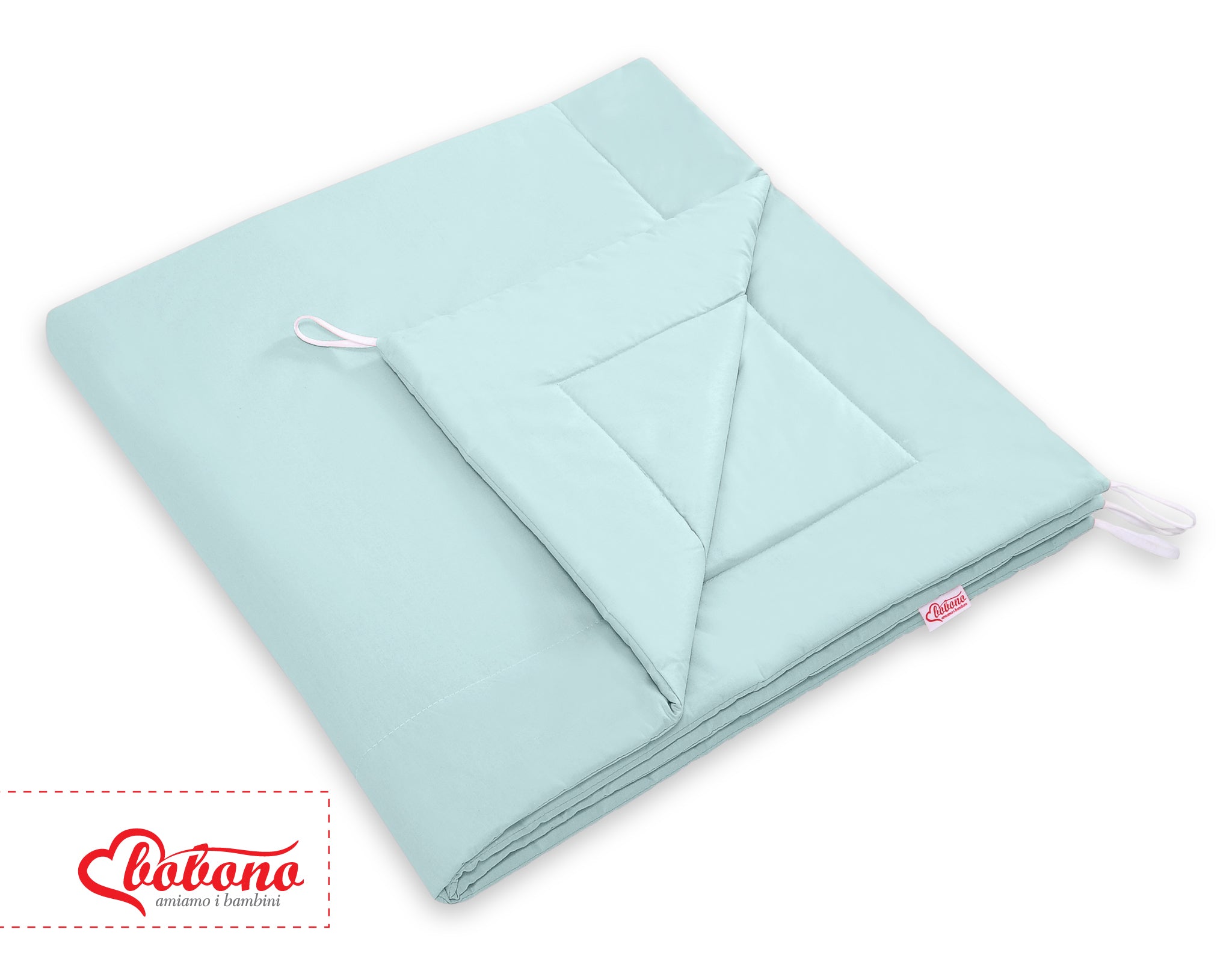 Double-sided teepee playmat- mint