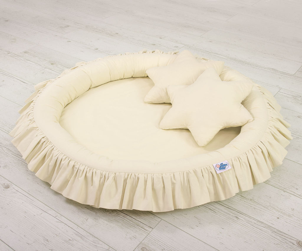 2pcs pillow set - cream