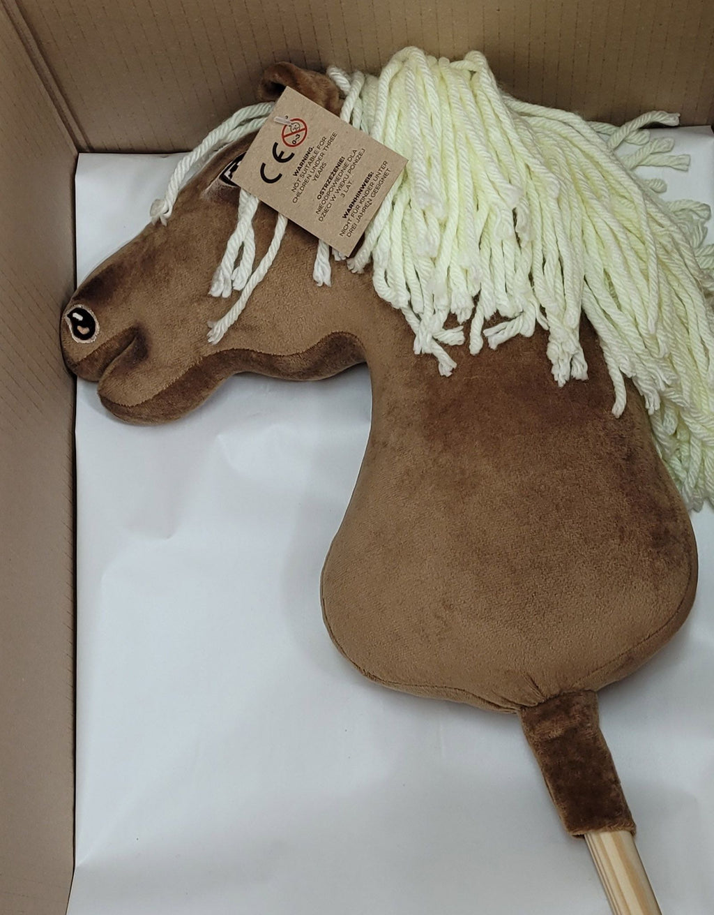 Horse on a stick Super Hobby Horse Premium - haflinger horse A3