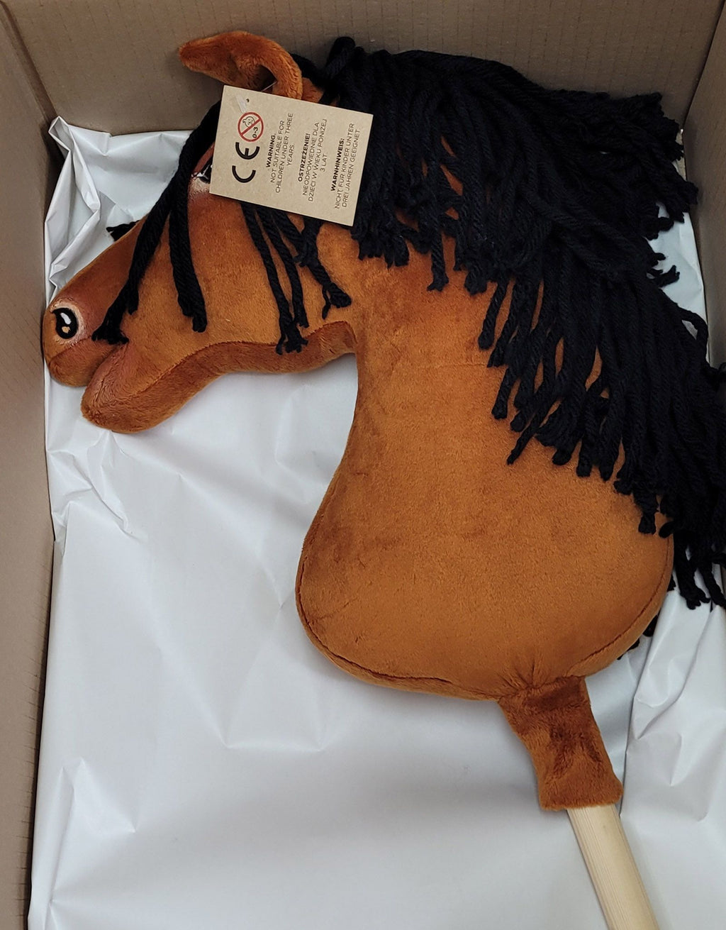 Horse on a stick Super Hobby Horse Premium - light bay horse II A3