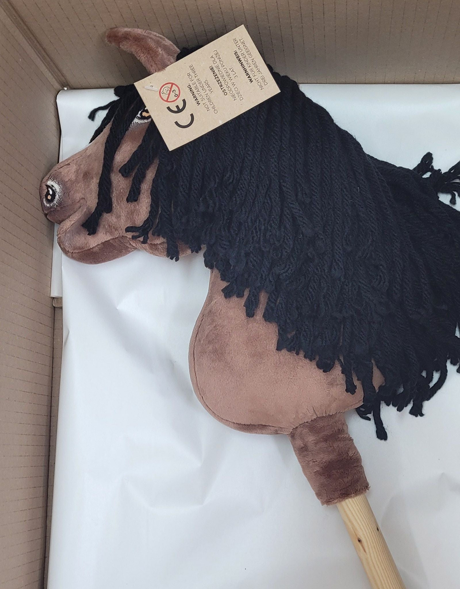 Horse on a stick Super Hobby Horse Premium - bay horse A4