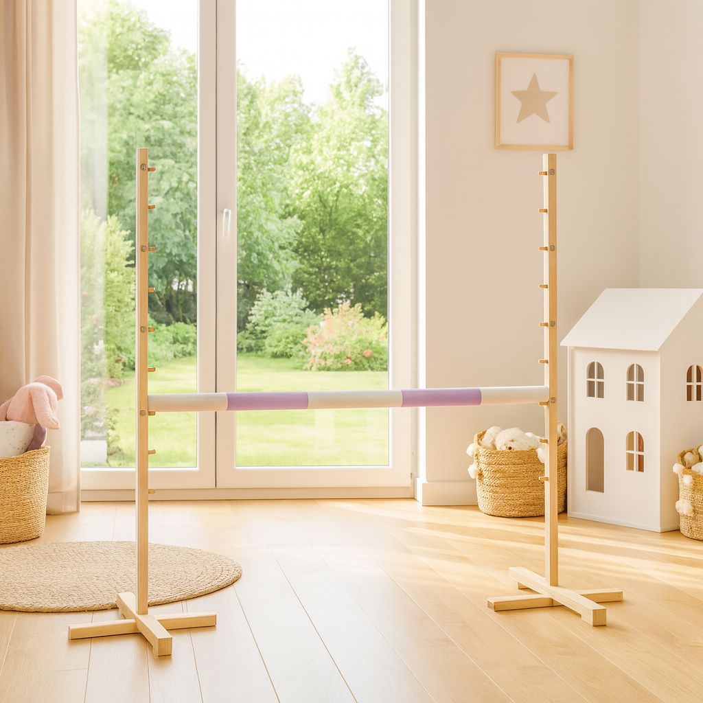 Hobby Horse jumping bar - light purple - 120 cm