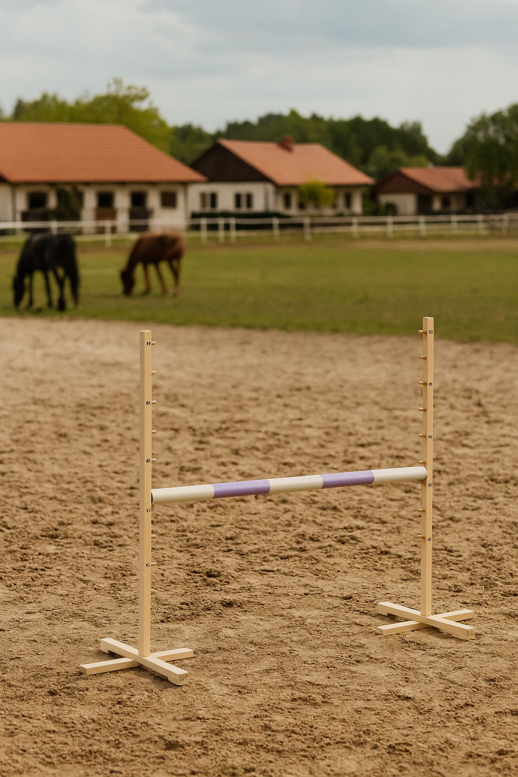 Hobby Horse jumping bar - light purple - 120 cm