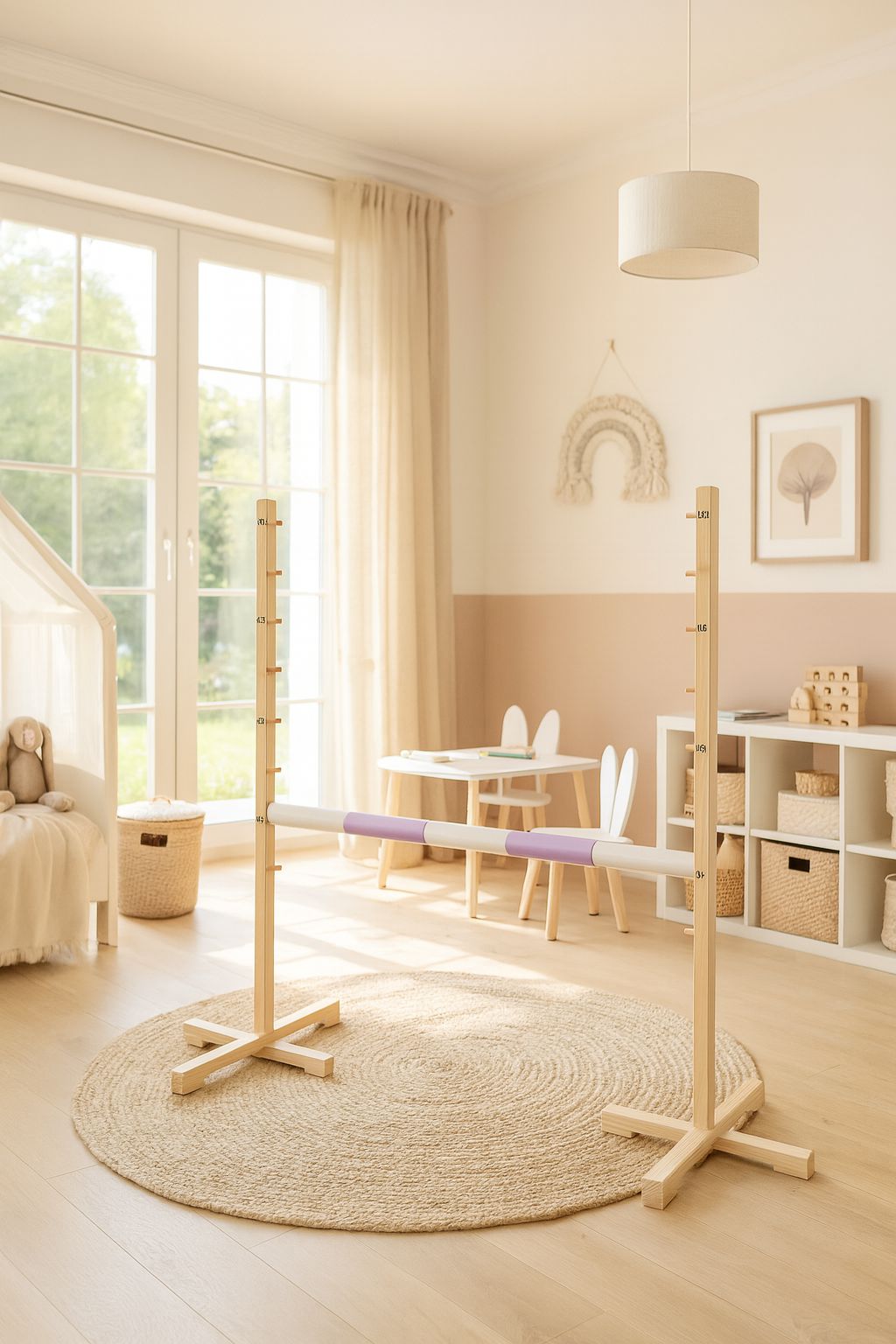 Hobby Horse jumping bar - light purple - 120 cm