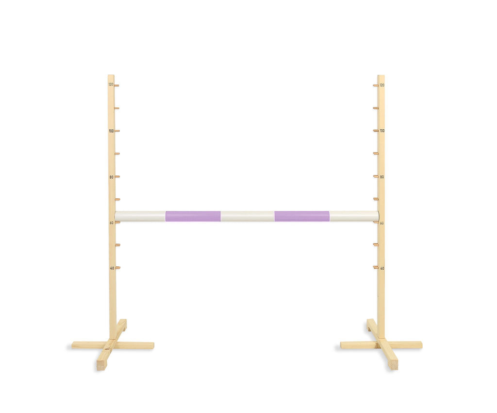 Jumping obstacle for Hobby Horse 120cm, beam light purple