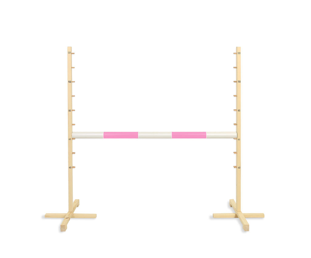 Hobby Horse jumping bar - light pink - 120 cm
