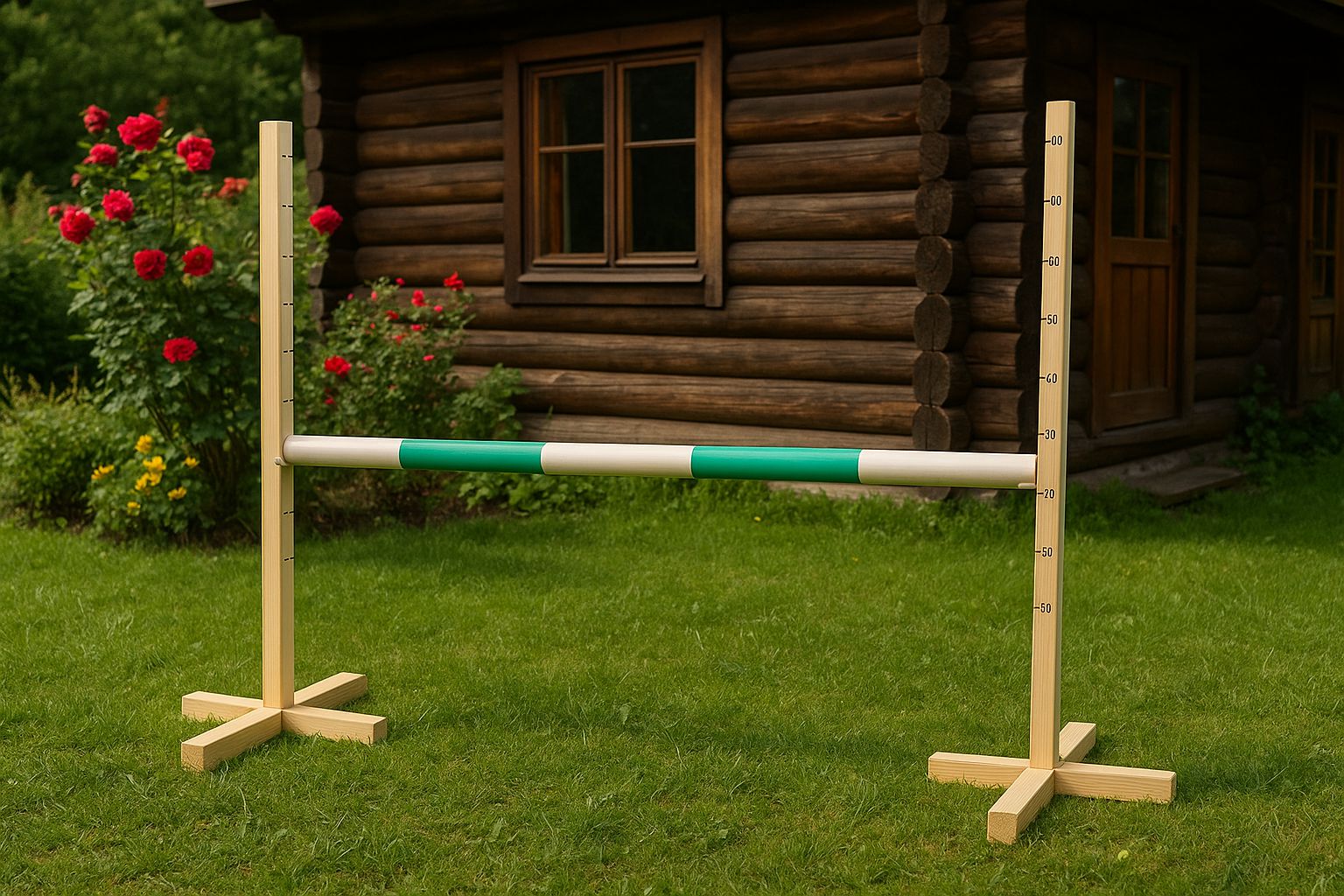 Hobby Horse jumping bar - mint - 120 cm