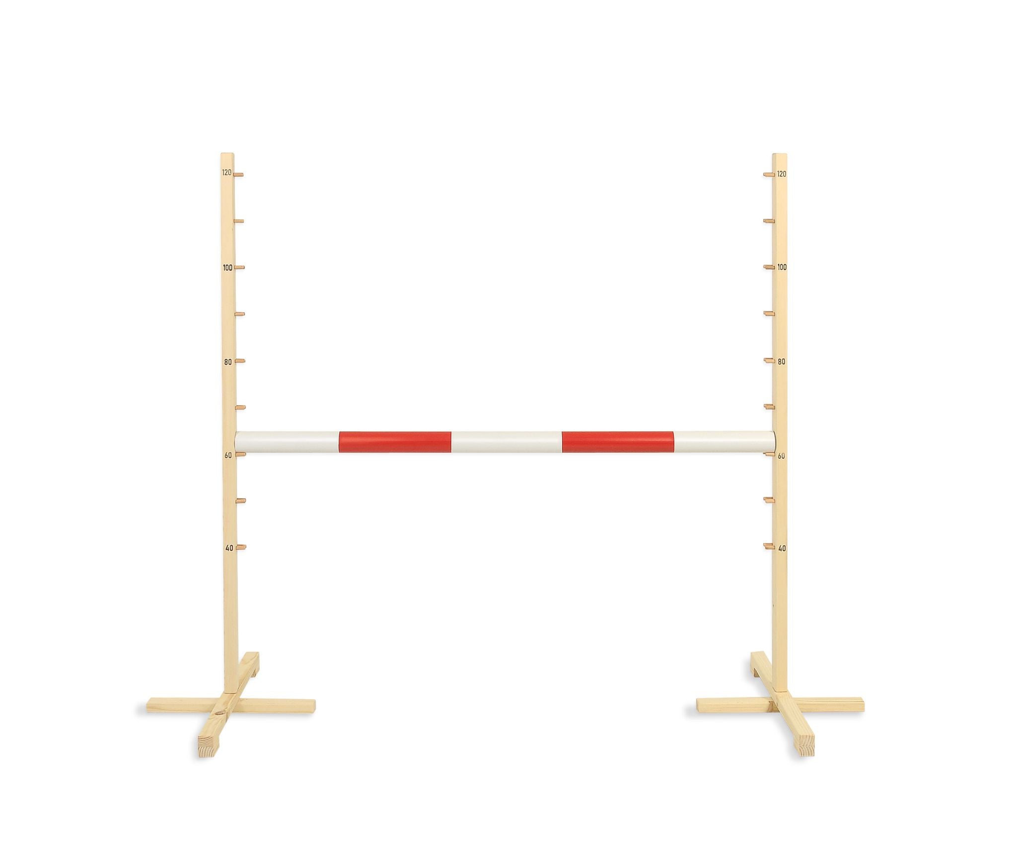 Jumping obstacle for Hobby Horse 120cm, beam red
