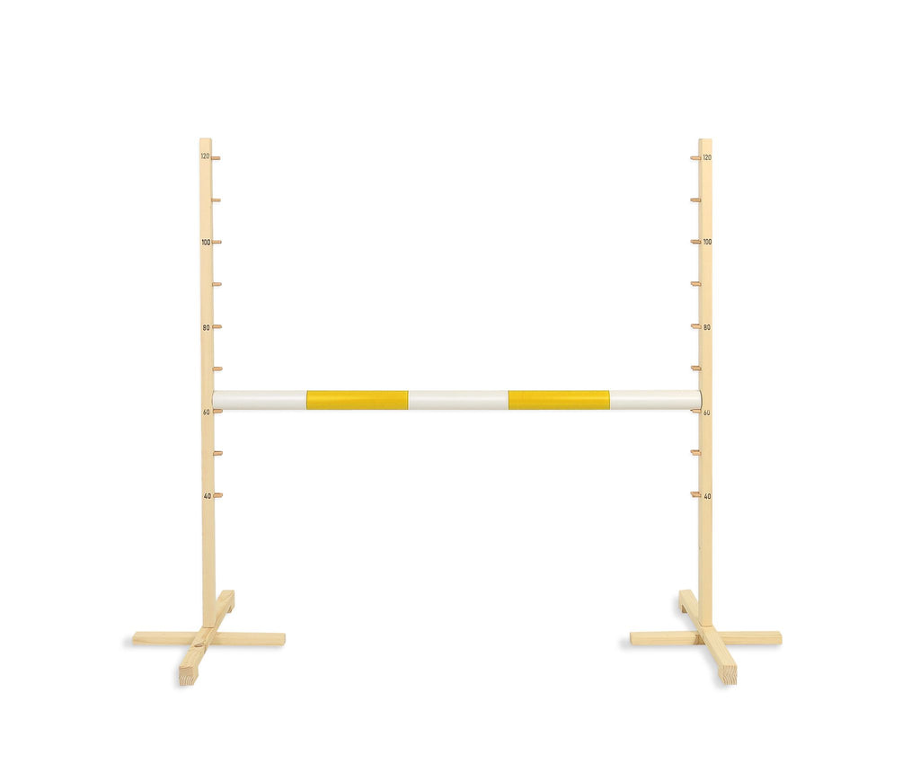 Jumping obstacle for Hobby Horse 120cm, beam yellow