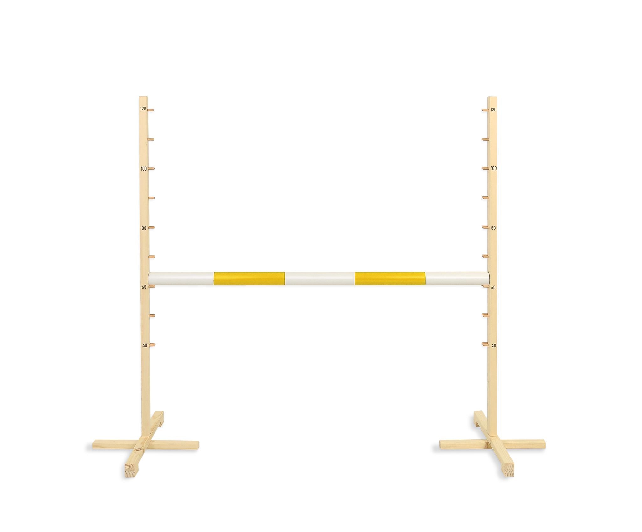Jumping obstacle for Hobby Horse 120cm, beam yellow