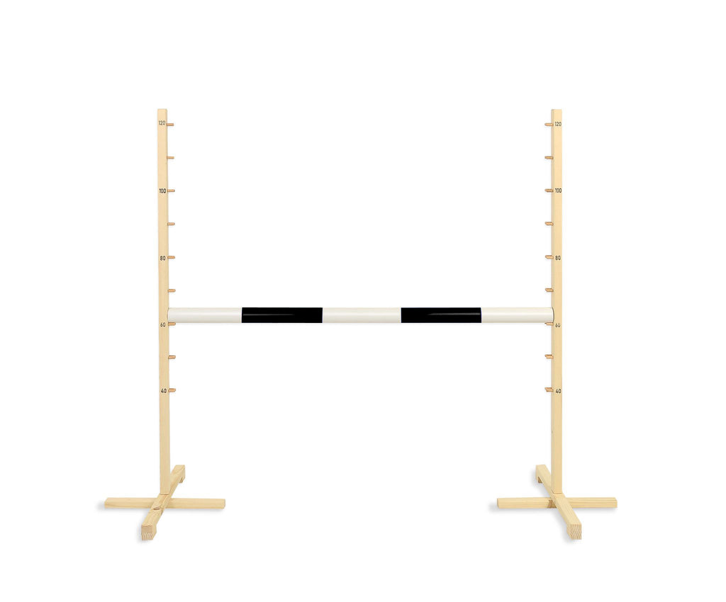 Jumping obstacle for Hobby Horse 120cm beam black