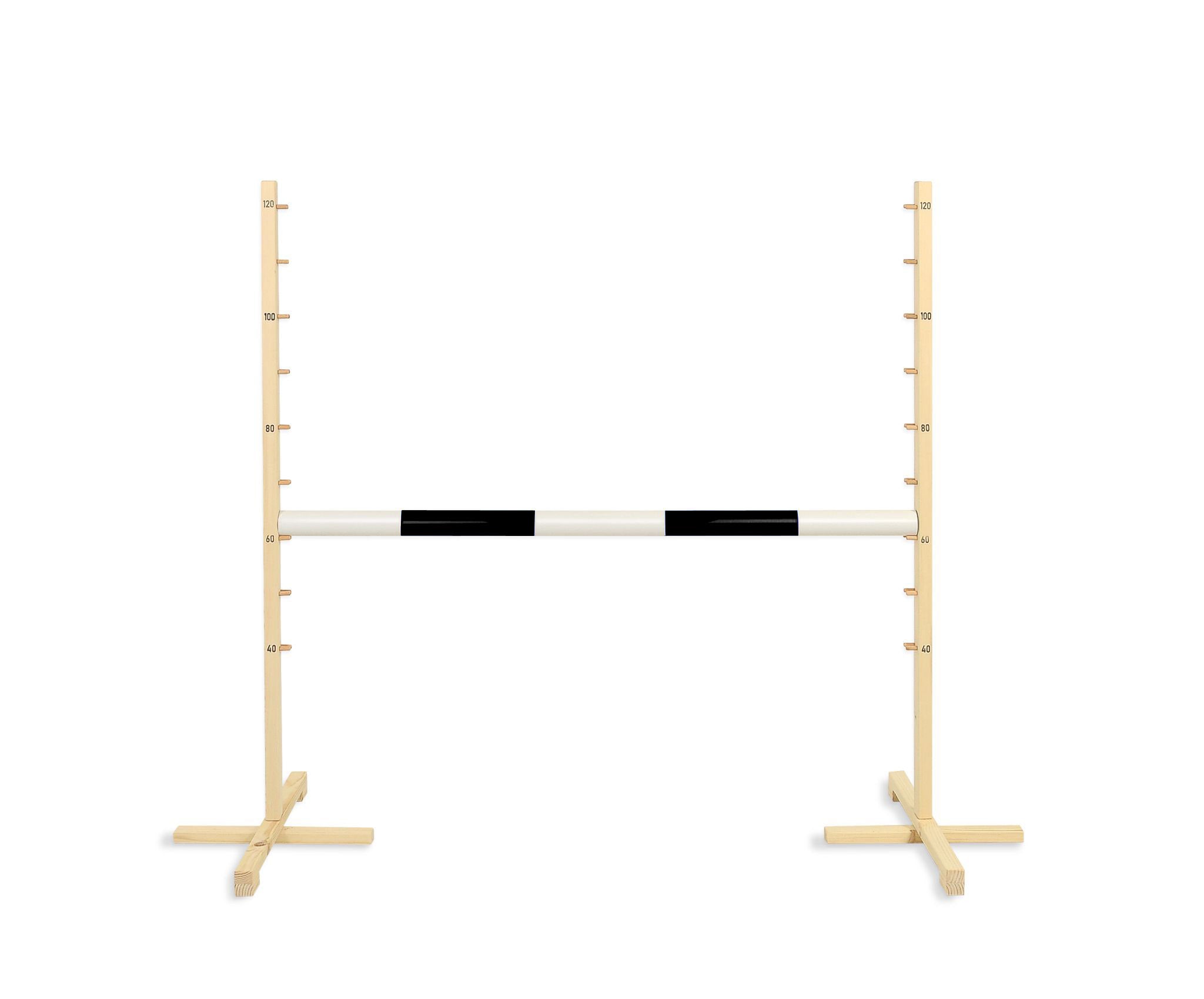 Jumping obstacle for Hobby Horse 120cm beam black