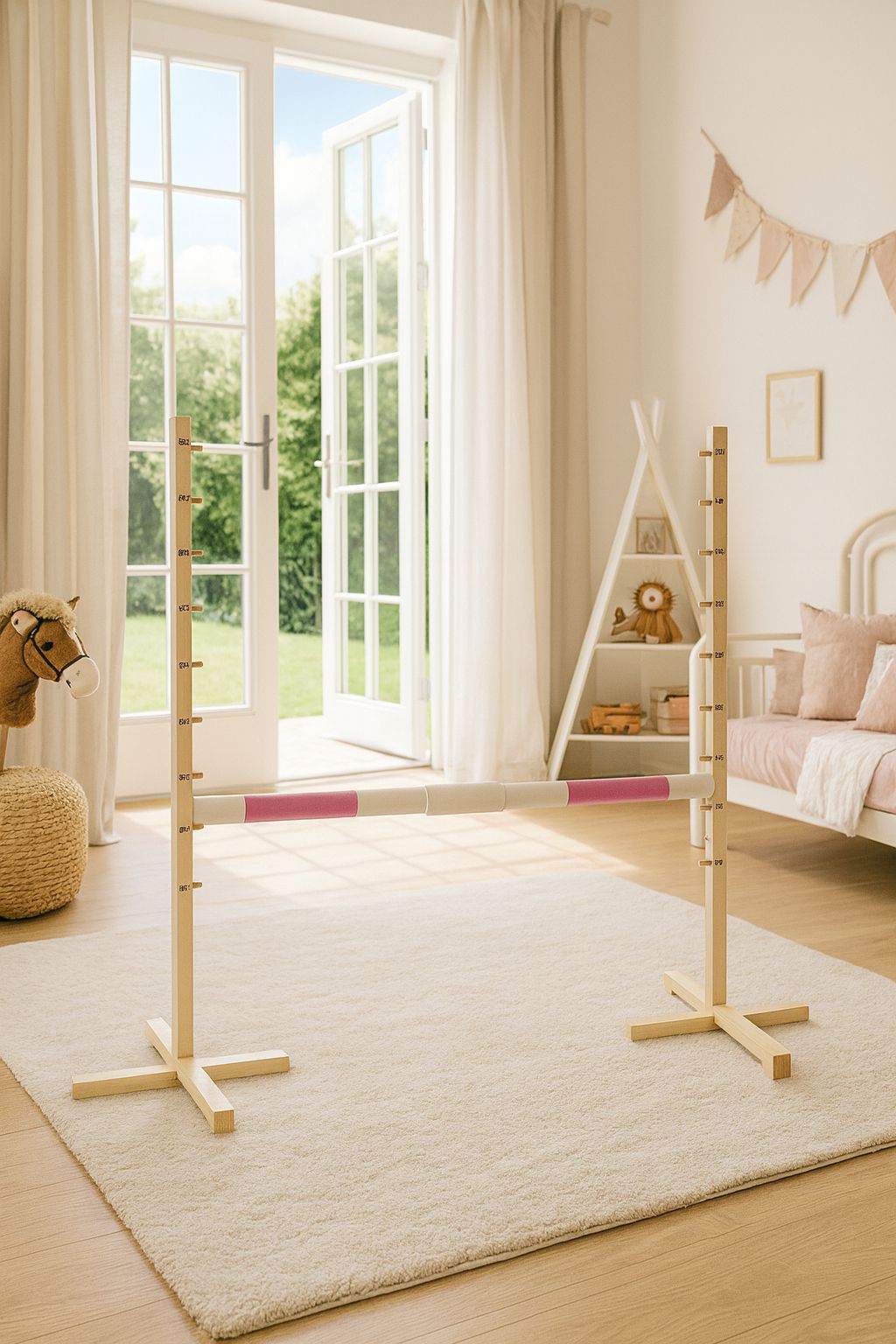 Hobby Horse jumping bar pink 160 cm