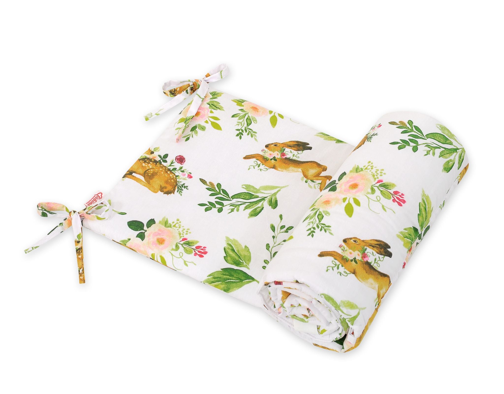 Universal bumper for cot - in the forest