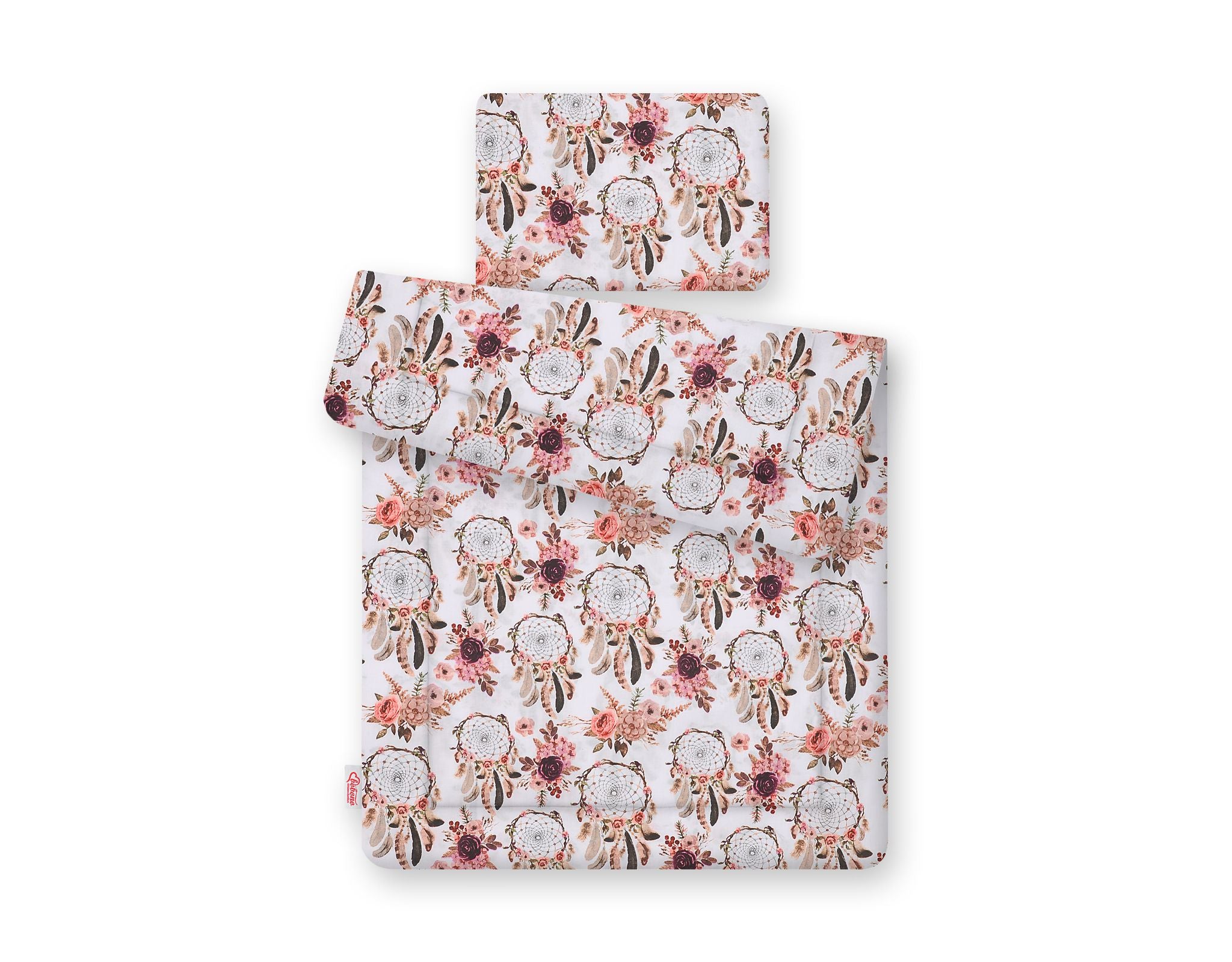 Bedding set 2-pcs 75x100cm NEWBORN - flower dream catchers
