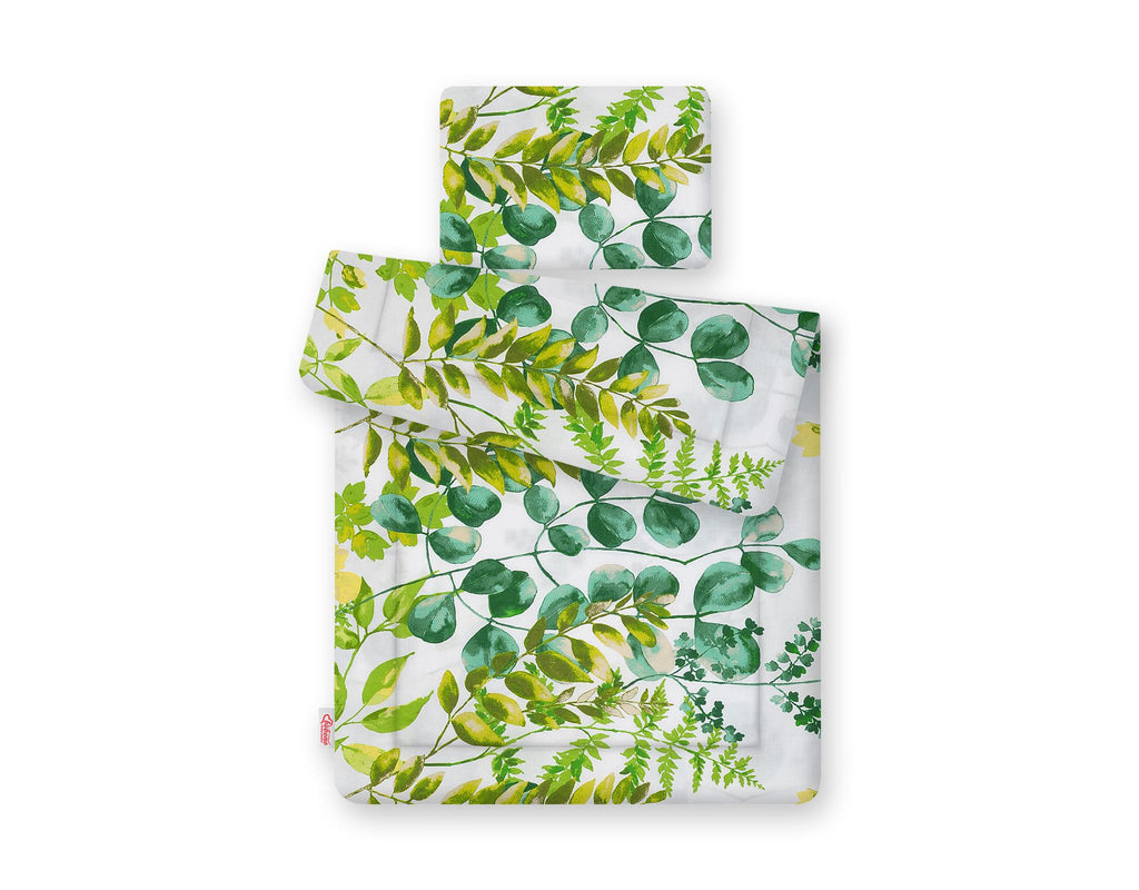 Bedding set 2-pcs 75x100cm NEWBORN - eucalyptus