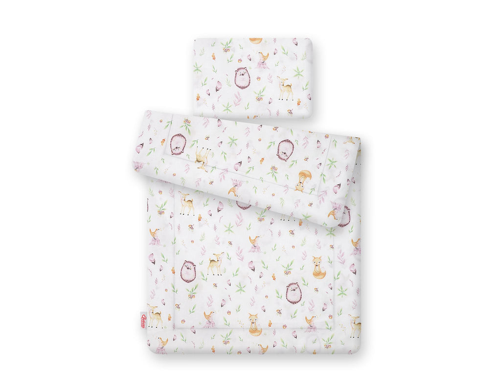 Bedding set 2-pcs 75x100cm NEWBORN - forest softness